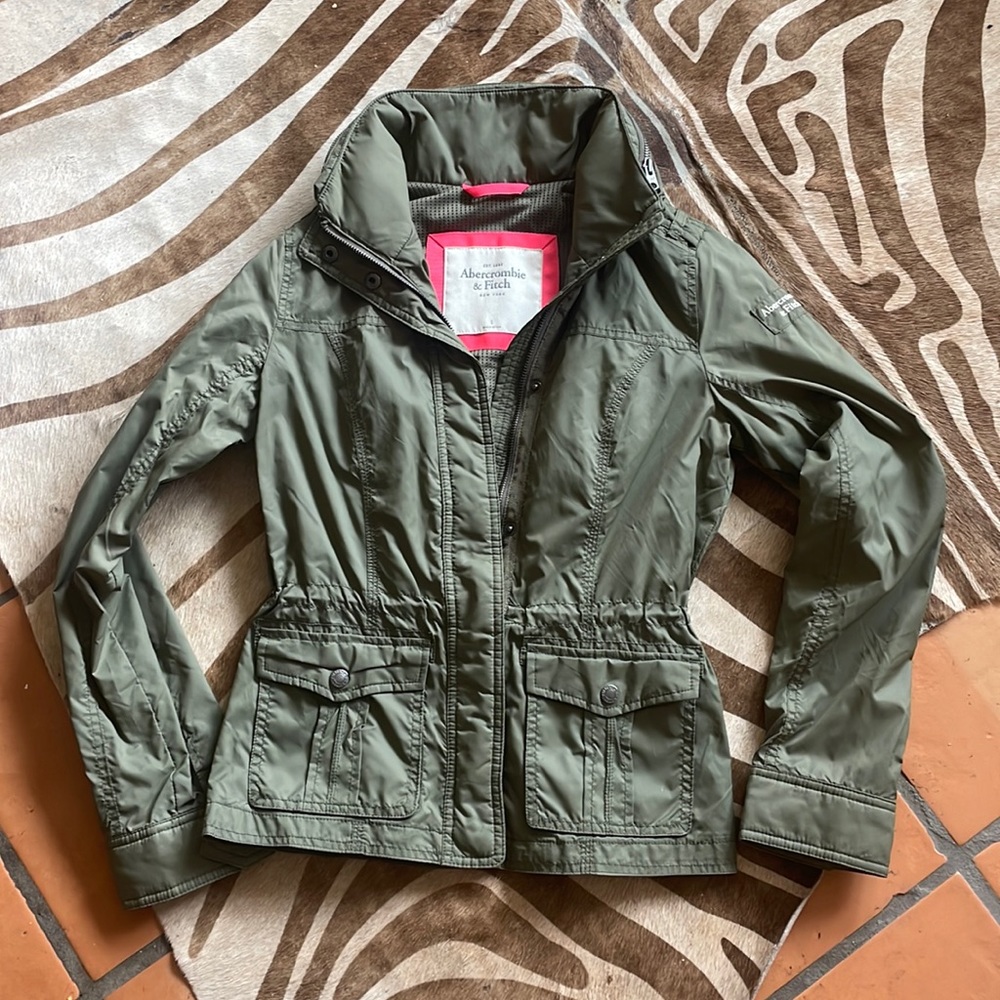 Abercrombie & Fitch Olive Green Jacket